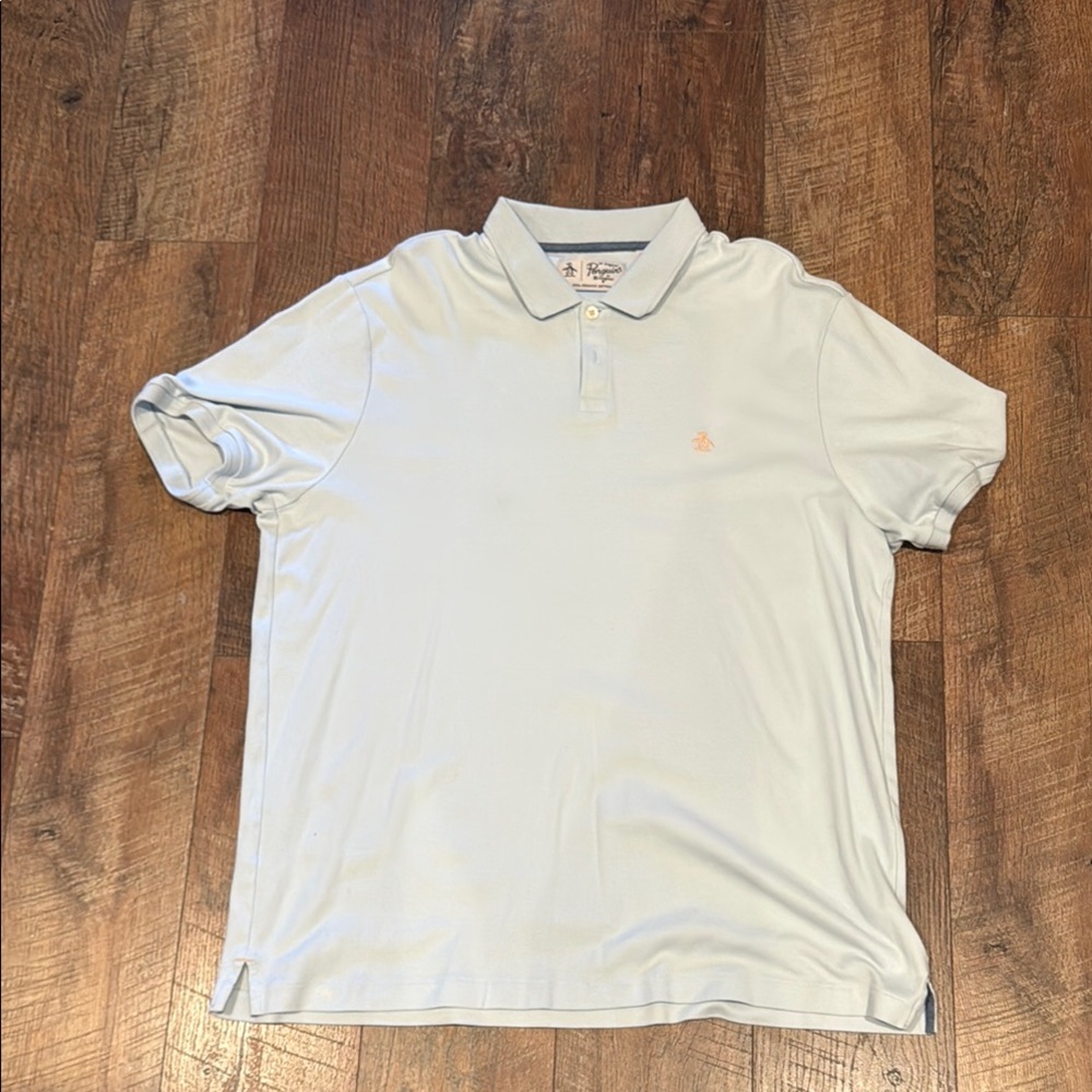 Men's Original Penguin “Light Blue Polo Shirt